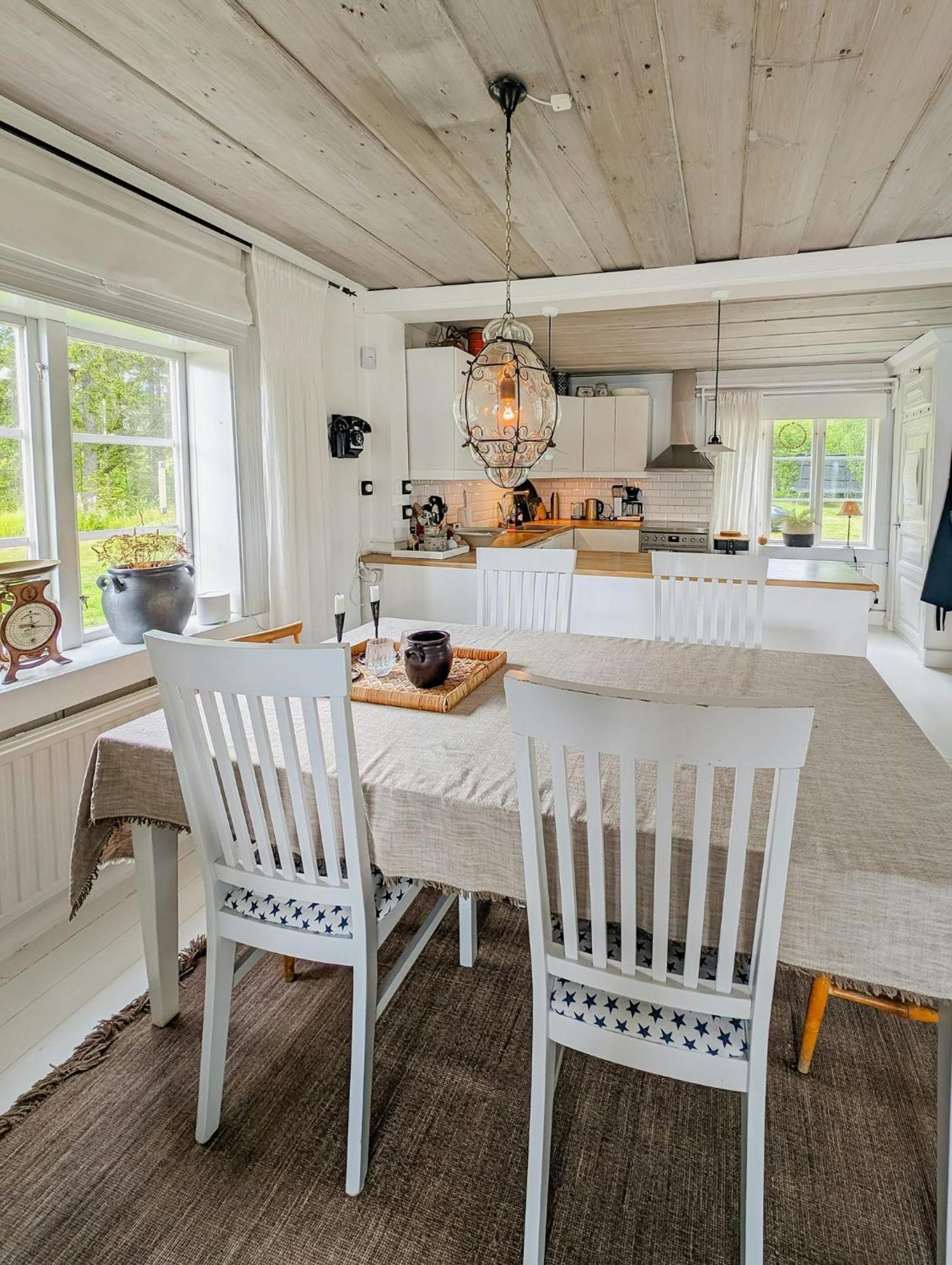 Rural House With Panoramic View Over Lake Hansa Villa Näsviken Exterior foto