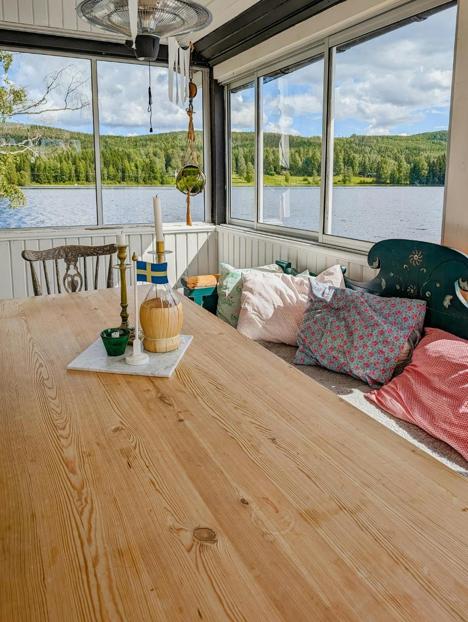 Rural House With Panoramic View Over Lake Hansa Villa Näsviken Exterior foto